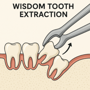 Wisdom tooth extraction