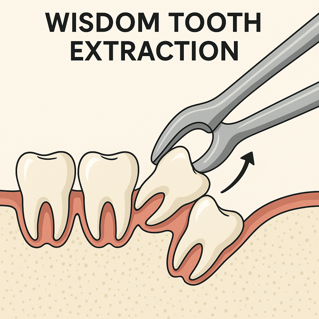 Wisdom tooth extraction